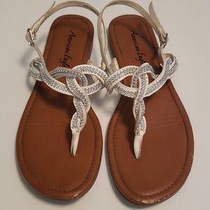 American Eagle Braided Sandle